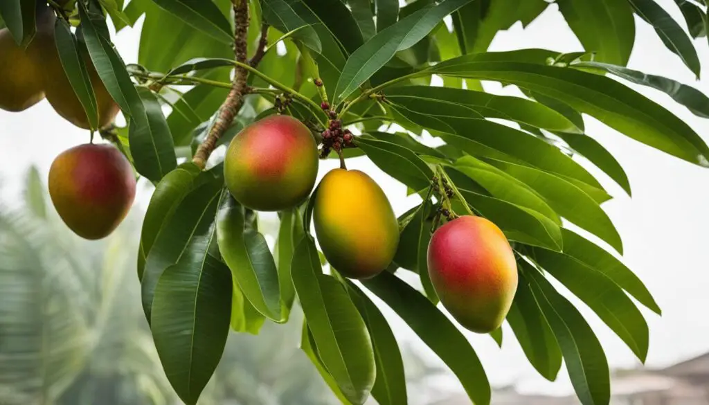 dwarf mango tree