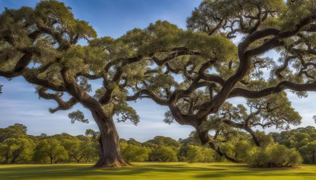 how to identify live oak trees