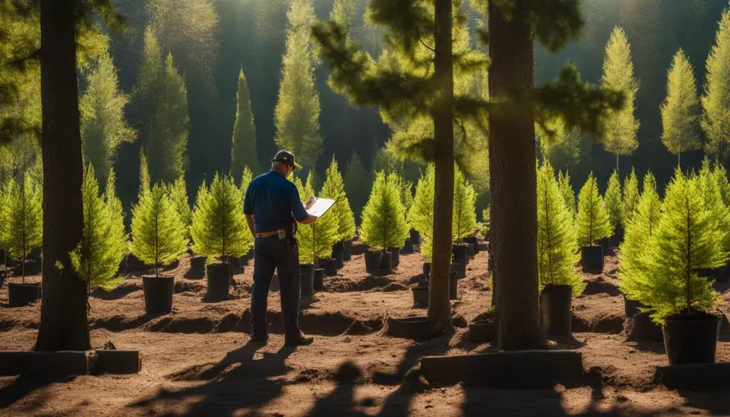 landscaper charges to plant trees