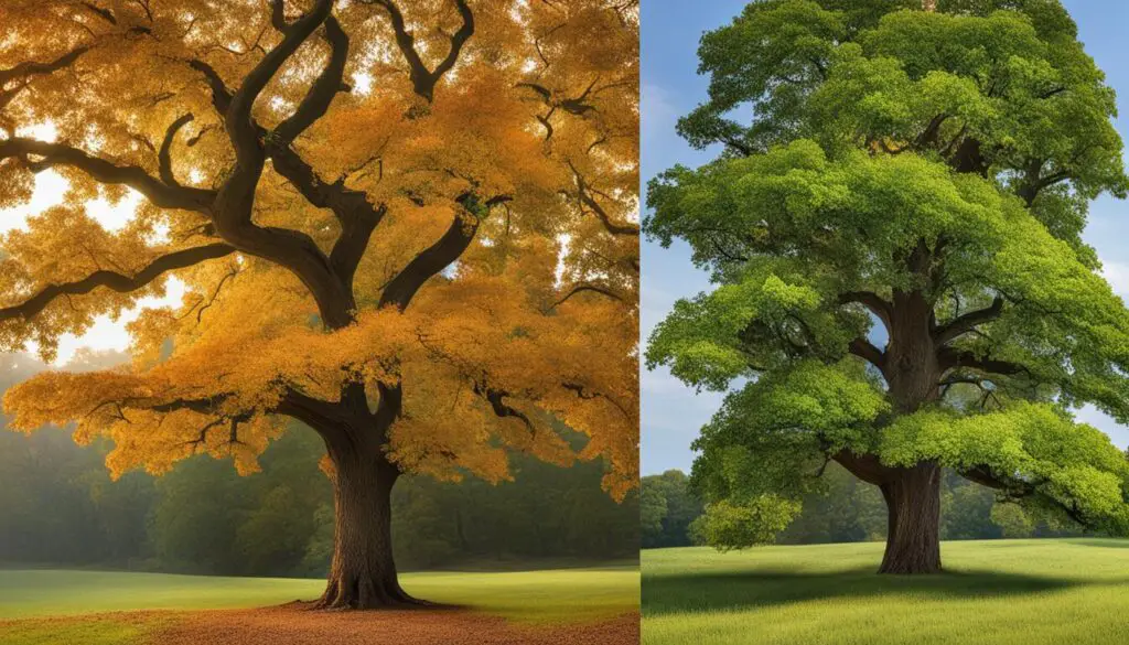 oak tree lifespan