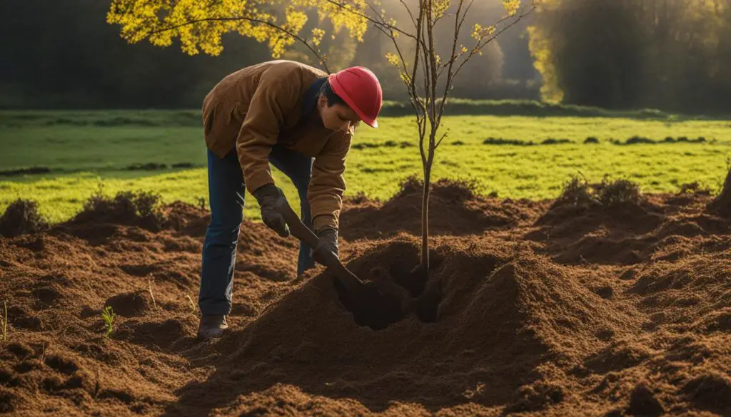 oak tree planting tips