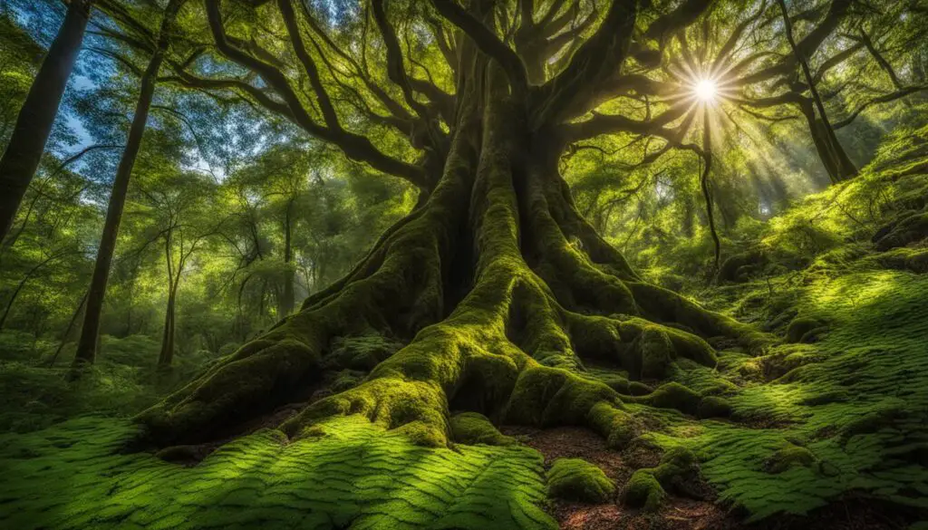 old trees in forest ecosystems