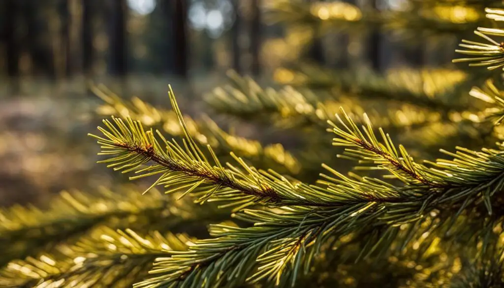 Normal Needle Shedding in Pine Trees