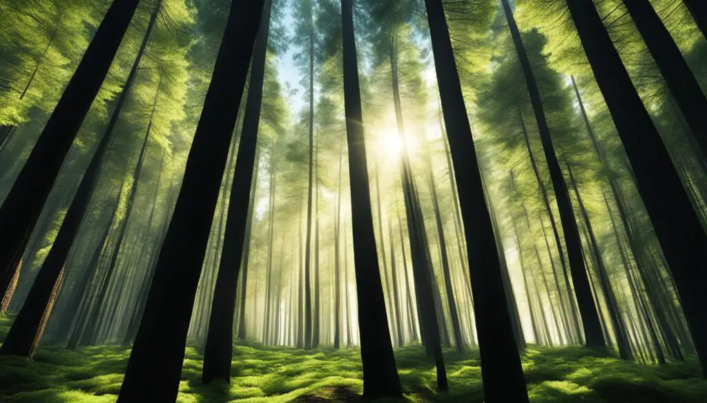 climate mitigation through pine trees