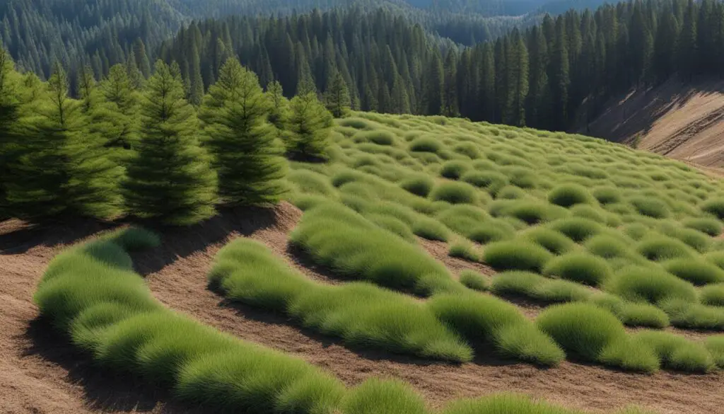 fire-resistant pine seedlings