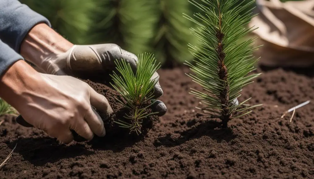 how to fertilize pine trees