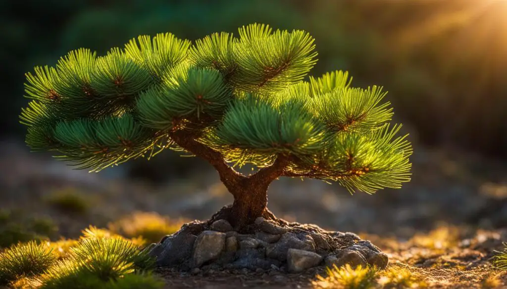 miniature pine tree sunlight needs