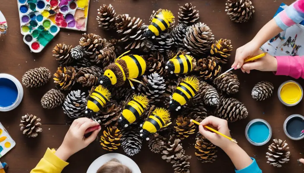 pine cone crafts for kids