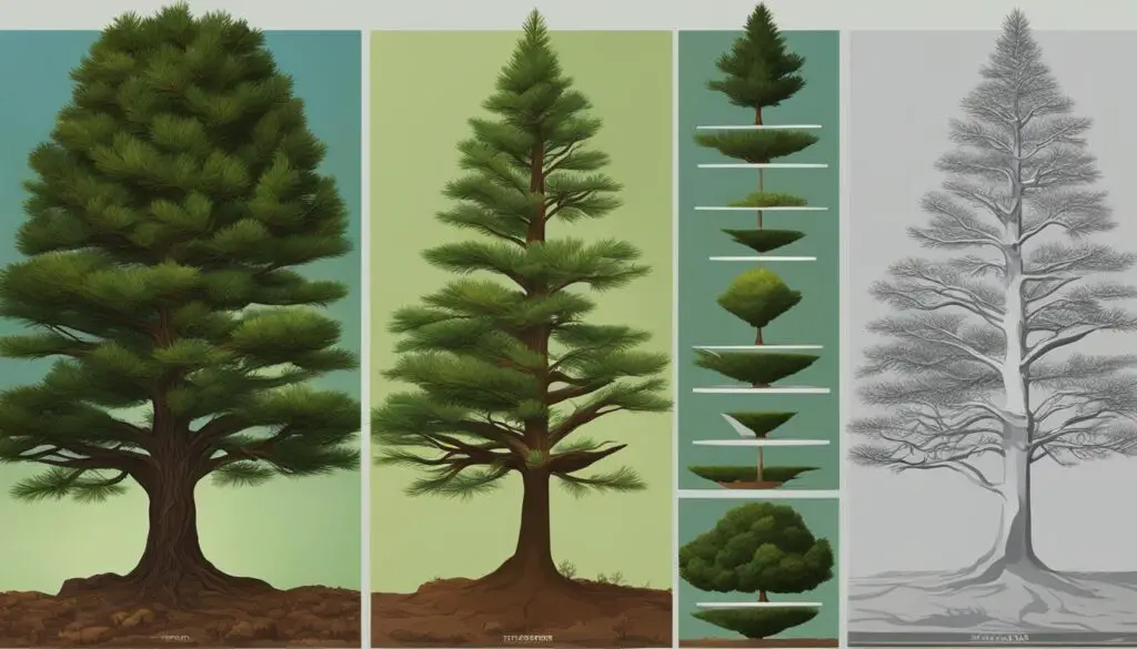 pine tree evolution