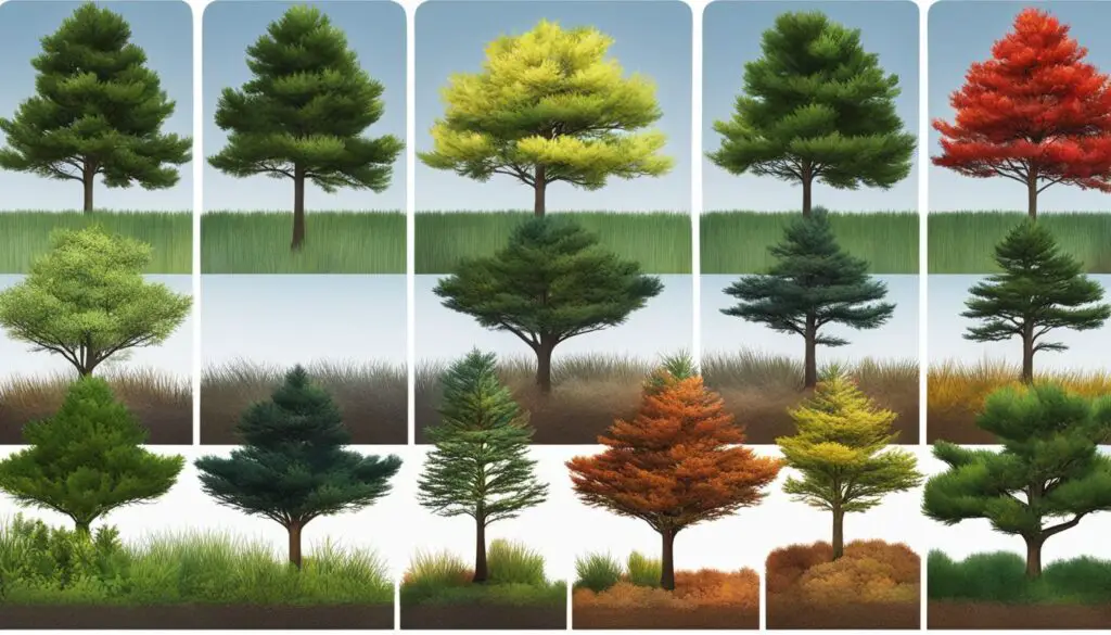 pine tree growth factors