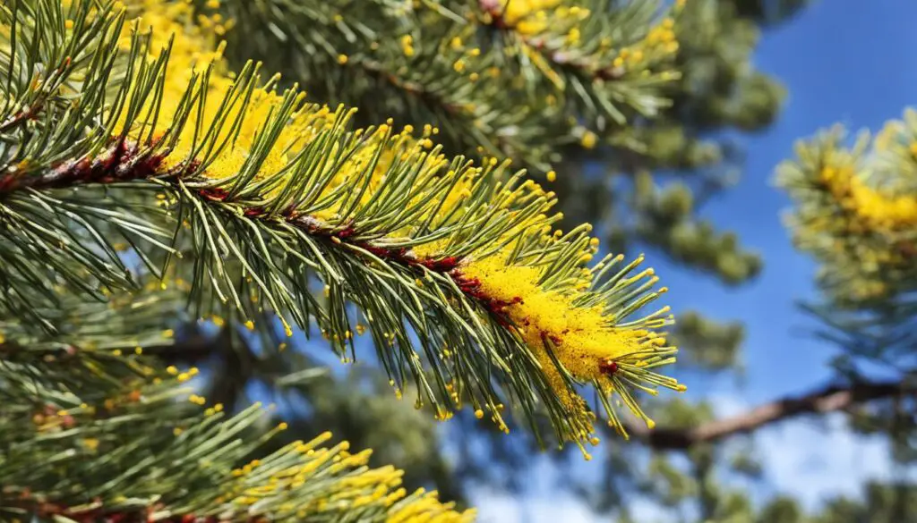 pine tree pollen and allergies