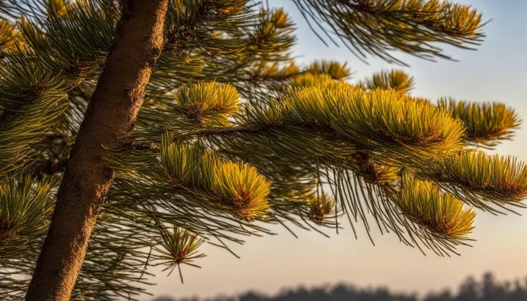 signs of dying pine trees