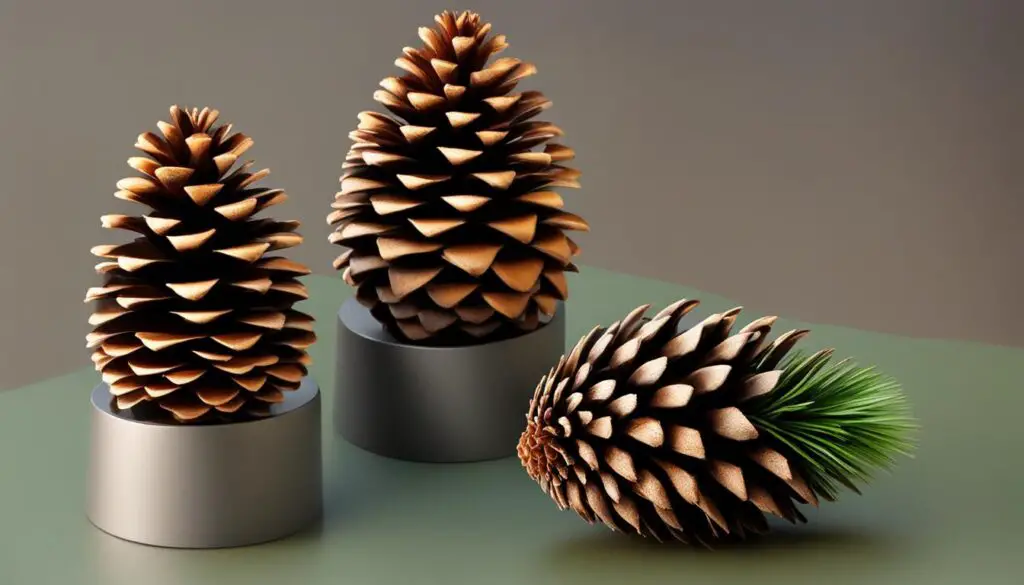 pine tree cone development
